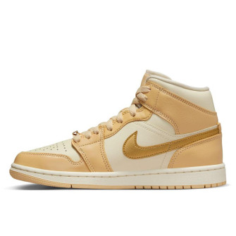 Air Jordan 1 Mid Women's Shoes ''Pale Vanilla''