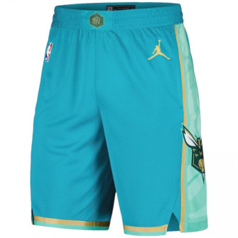 Air Jordan NBA City Edition Charlotte Hornets Shorts ''Teal''