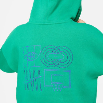 Nike Culture Basketball Oversized Kids' Hoodie ''Stadium Green''