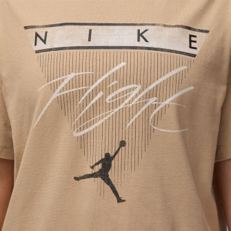 Air Jordan Flight Heritage Graphic Women's T-Shirt ''Legend Brown''