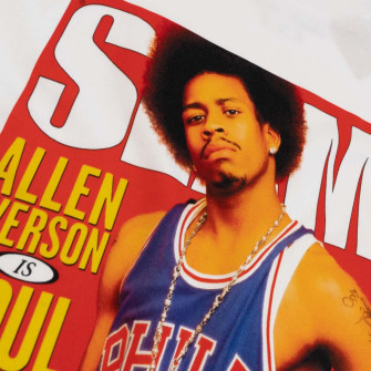 M&N NBA Philadelphia 76ers Slam Magazine T-Shirt ''Allen Iverson'' 