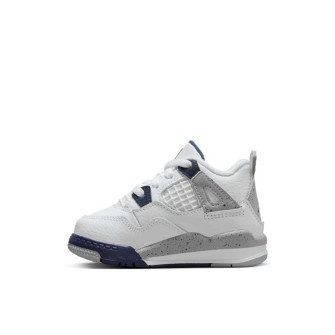 Air Jordan 4 Retro Kids Shoes ''Midnight Navy'' (TD)
