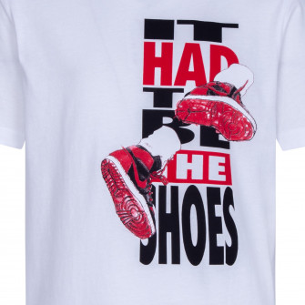 Air Jordan The Shoes Kids T-Shirt ''White''