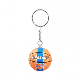 NBA New York Knicks Basketball Keychain ''Orange/Blue''