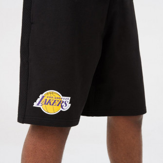 New Era NBA LA Lakers Team Logo Shorts ''Black''