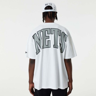 New Era NBA Brooklyn Nets Infill Logo T-Shirt ''White''