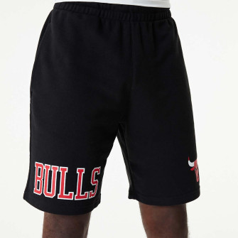 New Era NBA Chicago Bulls Team Logo Shorts ''Black''