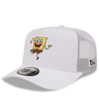 New Era Nickelodeon Spongebob Trucker Cap 'White''