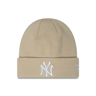 New Era MLB NY Yankees Essential Beanie Hat ''Light Beige''