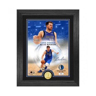 NBA Dallas Mavericks Luka Dončić Legends Coin Photo 