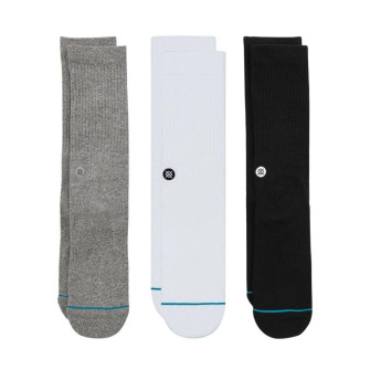 Stance Icon Crew Mid 3 Pack Socks ''Multicolor''