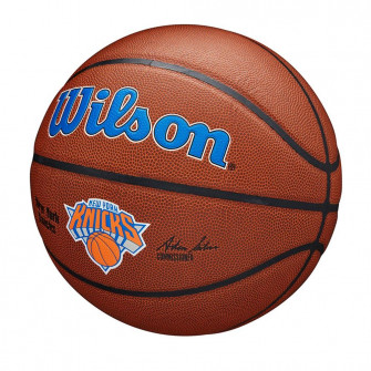 Wilson NBA Team Composite Indoor/Outdoor Basketball ''Knicks'' (7)