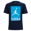 Air Jordan KZS Slovenia Jumpman Logo T-Shirt ''Dark Blue''