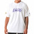 New Era Wordmark LA Lakers T-Shirt ''White''