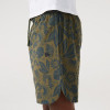 New Era Floral All Over Print Shorts ''Olive Khaki''