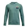 UA Rival Sport Fleece Kids Hoodie ''Green''