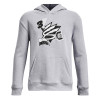 UA Curry Big Splash Graphic Kids Hoodie ''Grey''