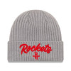 New Era NBA20 Draft Houston Rockets Cuff Knit Beanie ''Grey''