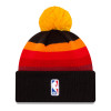 New Era NBA Utah Jazz City Edition Knit Hat ''Red/Yellow/Black''