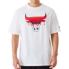 New Era NBA Chicago Bulls Drip Logo T-Shirt ''White''