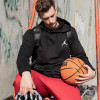 Pulover Jordan Sportswear Jumpman Hybrid Fleece ''Black''