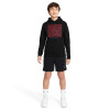 Air Jordan Jumpman Stripes Logo Kids Hoodie ''Black''