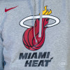 Pulover Nike NBA Miami Heat Logo ''Grey Heather''
