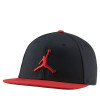 Air Jordan Pro Jumpman Snapback Cap ''Black/Gym Red''