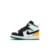 Air Jordan 1 Mid SE ''White/Laser Orange/Black/Lucky Green'' (TD)