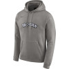 Nike Brooklyn Nets City Edition Logo Hoodie ''DK Grey Heather''