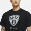 Nike NBA Dri-FIT Brooklyn Nets Logo T-Shirt ''Black''