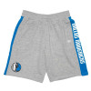 New Era NBA Dallas Mavericks Contrast Panel Shorts ''Grey/Blue''