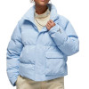 Air Jordan Flight Puffer Women's Jacket ''Ice Blue''