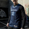 Nike Ja Morant Grizzlies Icon Edition Swingman Jersey ''College Navy''