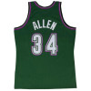 M&N NBA Milwaukee Bucks 1996-1997 Alternate Swingman Kids Jersey ''Ray Allen''