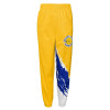 M&N NBA Golden State Warriors Paintbrush Warmup Kids Pants ''Yellow''