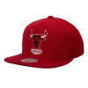 M&N NBA Chicago Bulls Ground 2.0 Snapback Cap ''Red''
