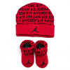 Otroške nogavice in kapa Air Jordan AOP Combo ''Gym Red''