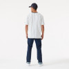 New Era Pinstripe Oversized T-Shirt ''White/Black''