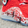 Nike Lebron XVII ''Graffiti Fire Red''