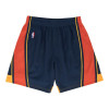 M&N NBA Golden State Warriors 2009-10 Road Swingman Shorts ''Blue''