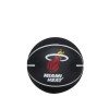 Wilson NBA Miami Heat Dribbler Mini Bounce Ball ''Black''